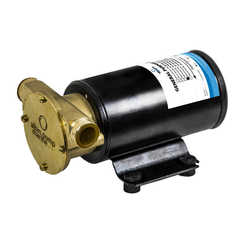 Load image into Gallery viewer, Albin Group Marine General Purpose Pump FIP F4 12 GPM  12V 0401005
