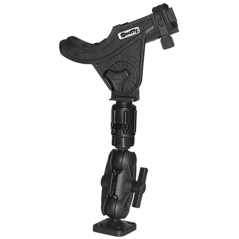 Load image into Gallery viewer, Scotty 162 15 Ball Mount wGear Head Post  241 Side Deck Mount 0162
