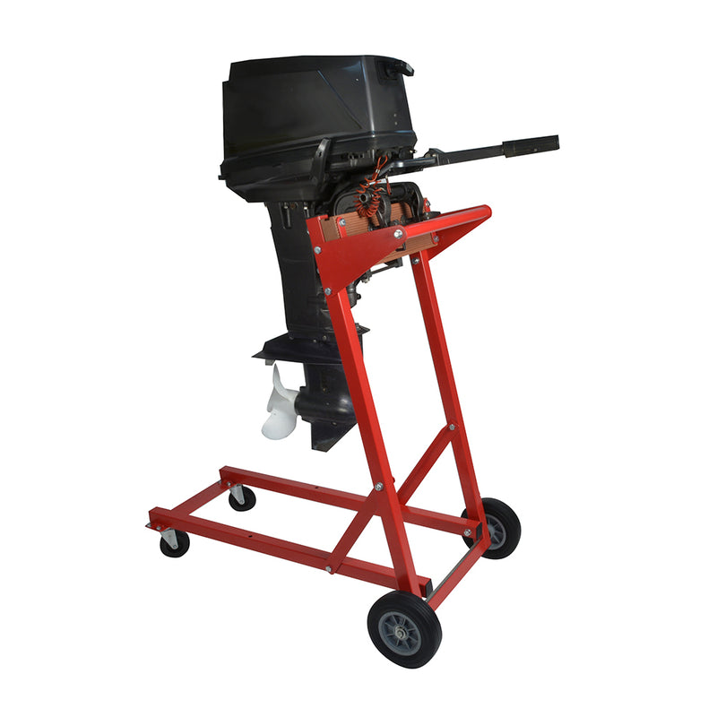 Load image into Gallery viewer, CE Smith Outboard Motor Dolly  250lb  Red 27580
