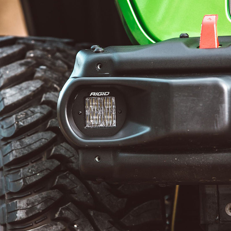 Load image into Gallery viewer, RIGID Industries 2018 Jeep Wrangler JL Fog Mount f2 DSeries Lights 41660
