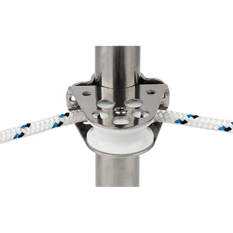 Load image into Gallery viewer, Schaefer ClampOn Furling Line Stanchion Lead Block  1 Ball Bearing 30034
