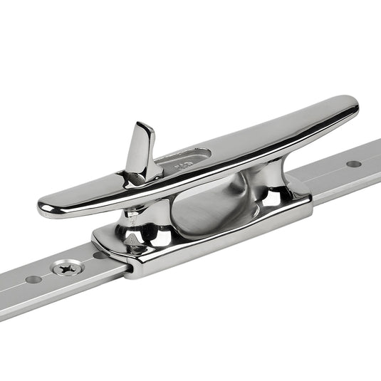 Schaefer MidRail ChockCleat Stainless Steel  1 7074