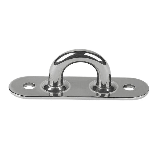 Schaefer Stainless Steel Welded Pad Eye  214L x 58W 7805