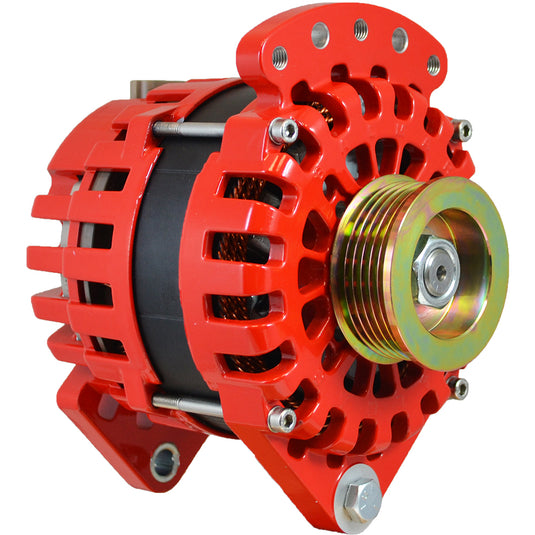Balmar Alternator 315 Dual Foot Saddle K6 Serpentine Pulley  170A  12V XTDF170K6