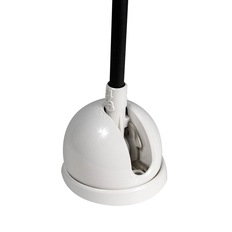 Load image into Gallery viewer, Lumitec Contour Anchor Light  12  Black Shaft White Base 101585
