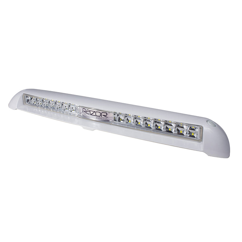Load image into Gallery viewer, Lumitec Razor 18 Light Bar Flood  White 101586
