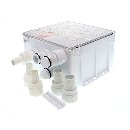 Rule Shower Drain Box w800 GPH Pump  12V 98B