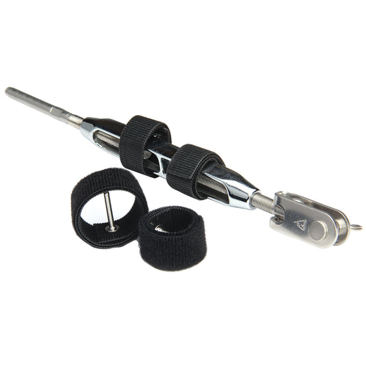 C Sherman Johnson Wrap Pins Hook  Loop Pin Locking Devices fOpen Body Turnbuckles 516  38  2Pack WRAPC3P