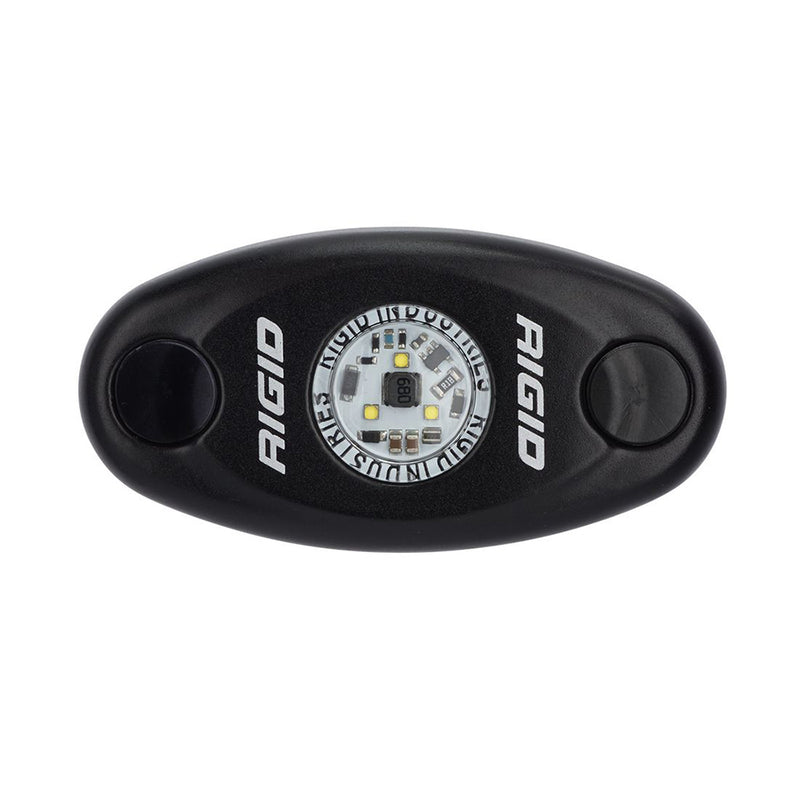 Load image into Gallery viewer, RIGID Industries ASeries Black High Power LED Light Single  Amber 480333
