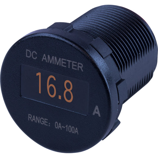 SeaDog Round OLED DC Amp Meter  0 Amp100 Amp 4216201