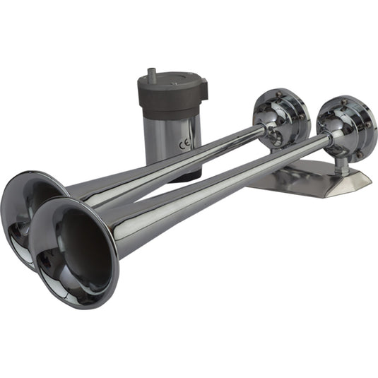SeaDog MaxBlast Air Horn  Dual Trumpet 4325201