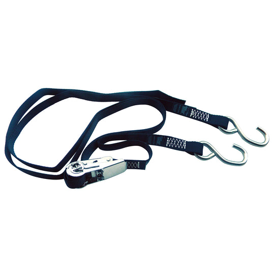 Rod Saver Stainless Steel Ratchet Gunwale TieDown  1 x 13 SSRGW13