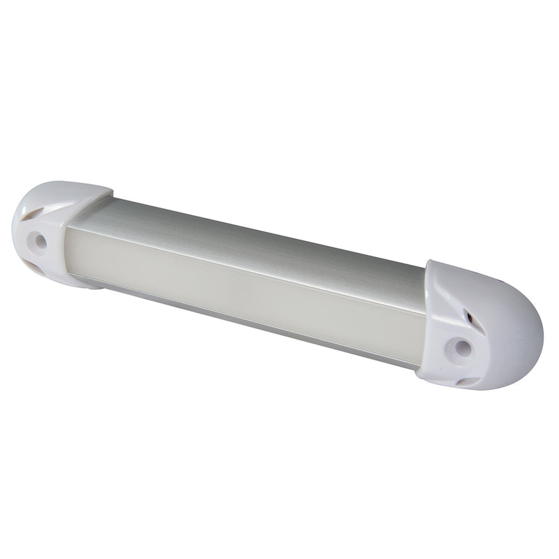 Load image into Gallery viewer, Lumitec Mini Rail2  6 LED Utility Light  Spectrum RGBW  Brushed Finish 101545
