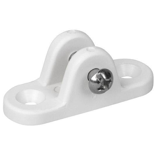 SeaDog Nylon Small Deck Hinge  White 2732061