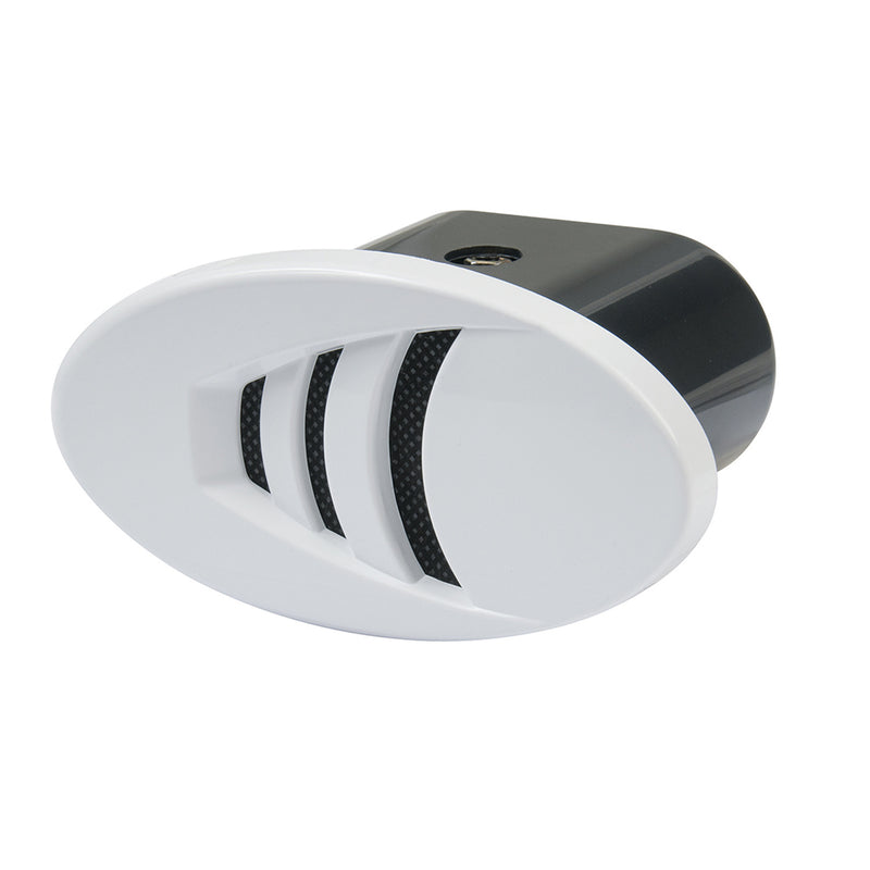 Load image into Gallery viewer, Marinco 12V DropIn H Horn wBlack  White Grills 10079
