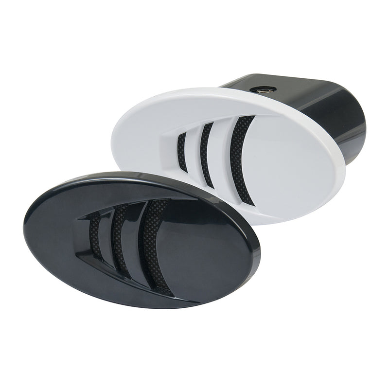 Load image into Gallery viewer, Marinco 12V DropIn H Horn wBlack  White Grills 10079
