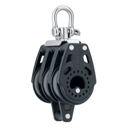Harken 40mm Carbo Air Triple Swivel Block wBecket 2641