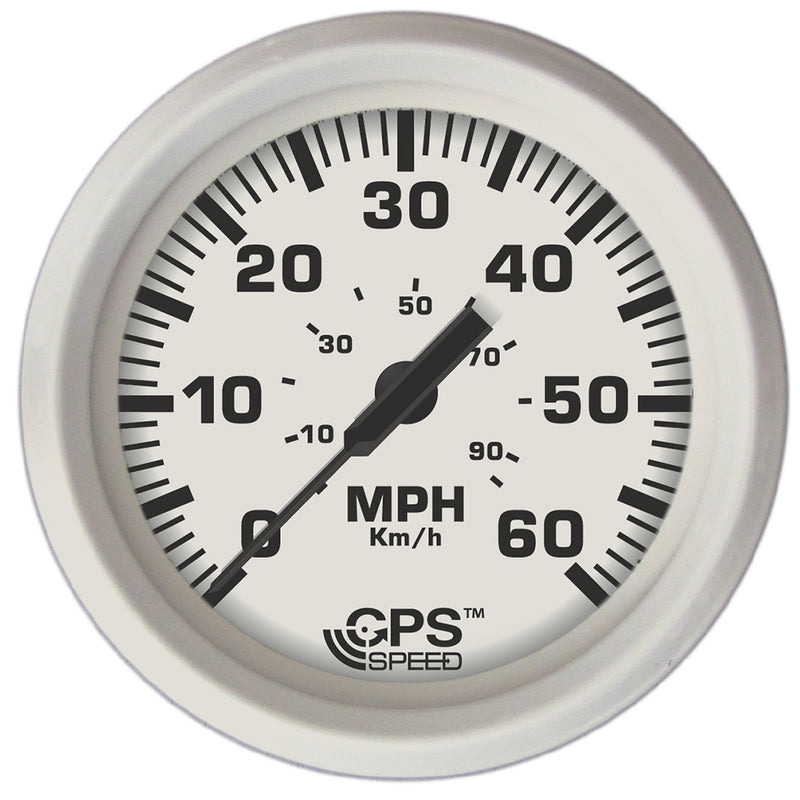 Load image into Gallery viewer, Faria Dress White 4 GPS Speedometer  60 MPH 33147
