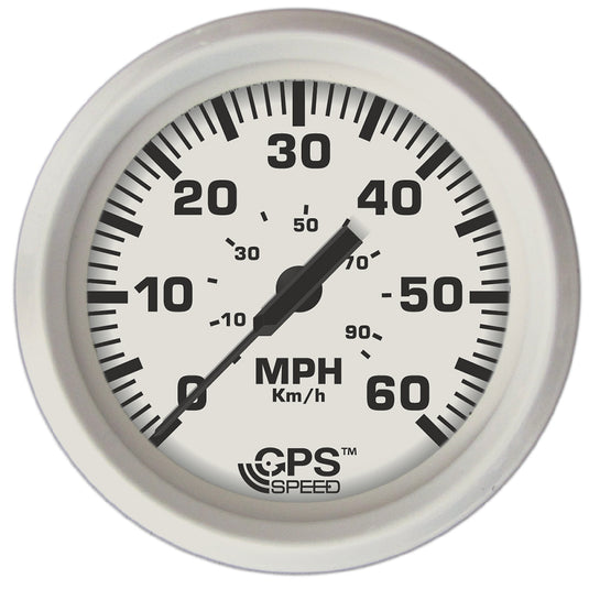 Faria Dress White 4 GPS Speedometer  60 MPH 33147