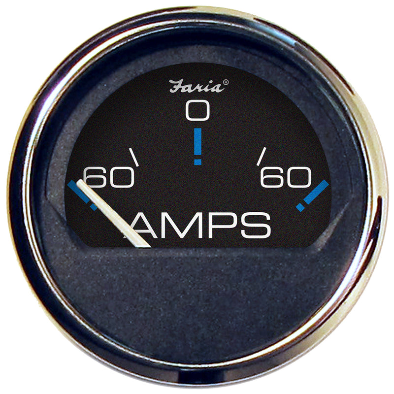 Load image into Gallery viewer, Faria Chesapeake Black 2 Ammeter Gauge 60 to 60 AMPS 13736
