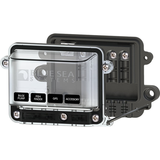 Blue Sea 2356 Water Resistant BusBar  100 Amp wCover 2356