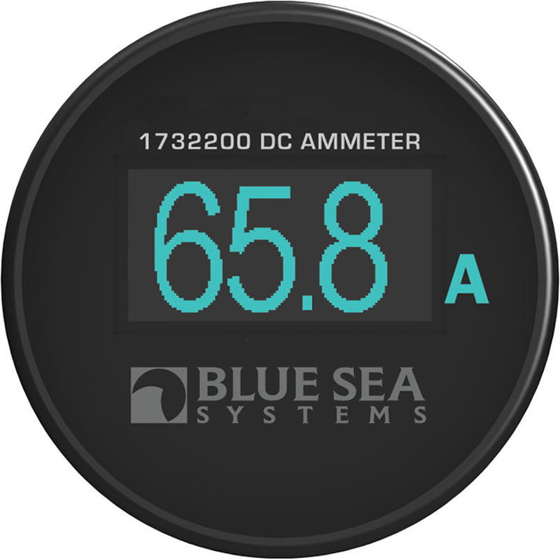 Load image into Gallery viewer, Blue Sea 1732200 Mini OLED Ammeter  Blue 1732200
