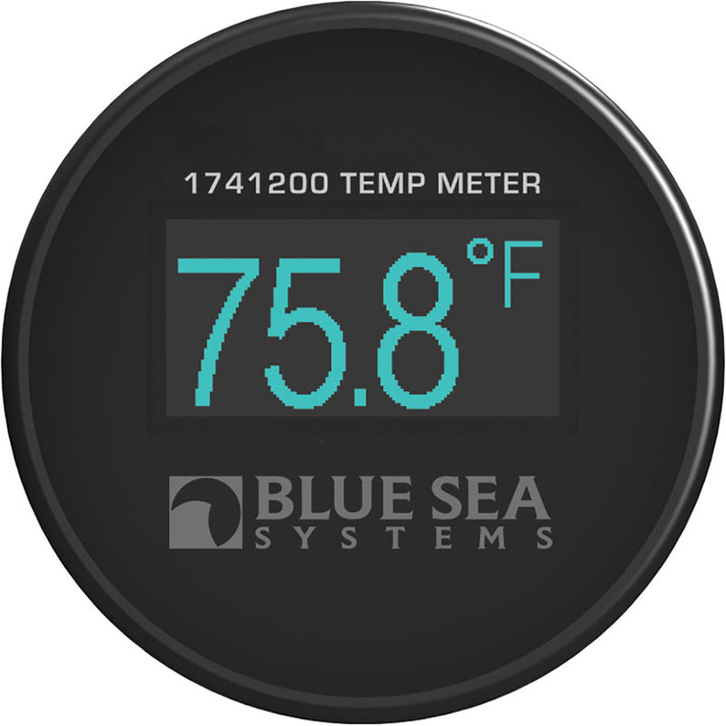 Load image into Gallery viewer, Blue Sea 1741200 Mini OLED Temperature Monitor  Blue 1741200
