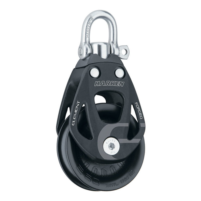 Load image into Gallery viewer, Harken 60mm Single Aluminum Element Block wSwivel 6260
