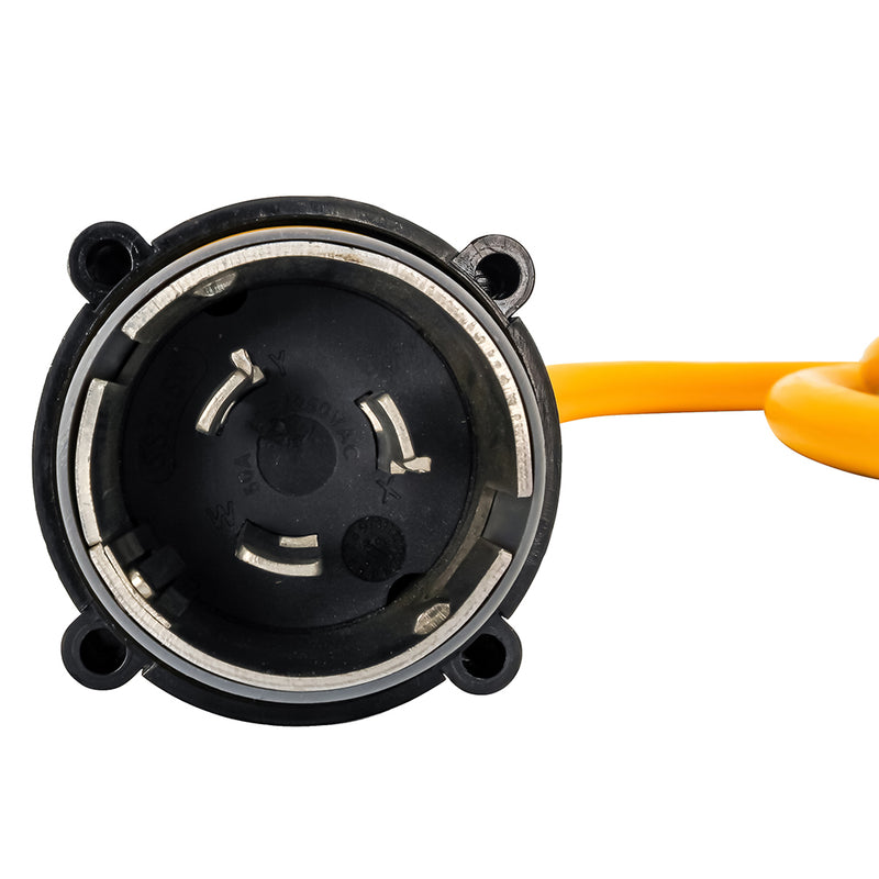 Load image into Gallery viewer, Camco 50 Amp Power Grip Marine Extension Cord  25 MLockingFLocking Adapter 55621

