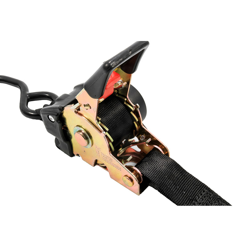 Load image into Gallery viewer, Camco Retractable TieDown Straps  1 Width 6 Dual Hooks 50033
