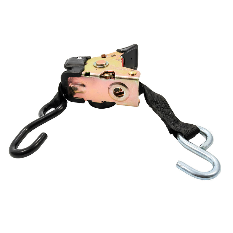 Load image into Gallery viewer, Camco Retractable TieDown Straps  1 Width 6 Dual Hooks 50033
