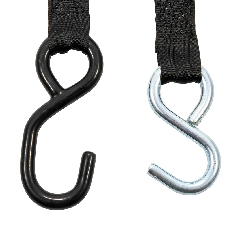 Load image into Gallery viewer, Camco Retractable TieDown Straps  1 Width 6 Dual Hooks 50033
