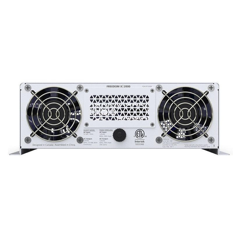 Load image into Gallery viewer, Xantrex Freedom X 2000 True Sine Wave Power Inverter  24VDC  120VAC  2000W 817200021
