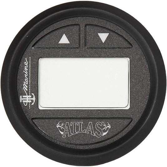 TH Marine ATLAS Hydraulic Gauge Kit f4  8 ATLAS Jack Plate  Black Bezel FAGK1DP