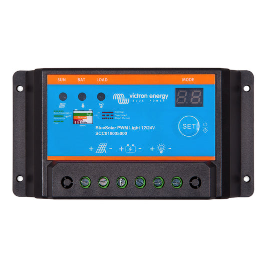 Victron BlueSolar PWMLight Charge Controller  1224V  20AMP SCC010020020