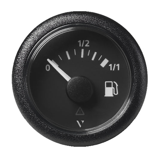 Veratron 52mm 2116 ViewLine Fuel Tank Level Gauge  0 to 11  Black Dial  Round Bezel A2C59514079