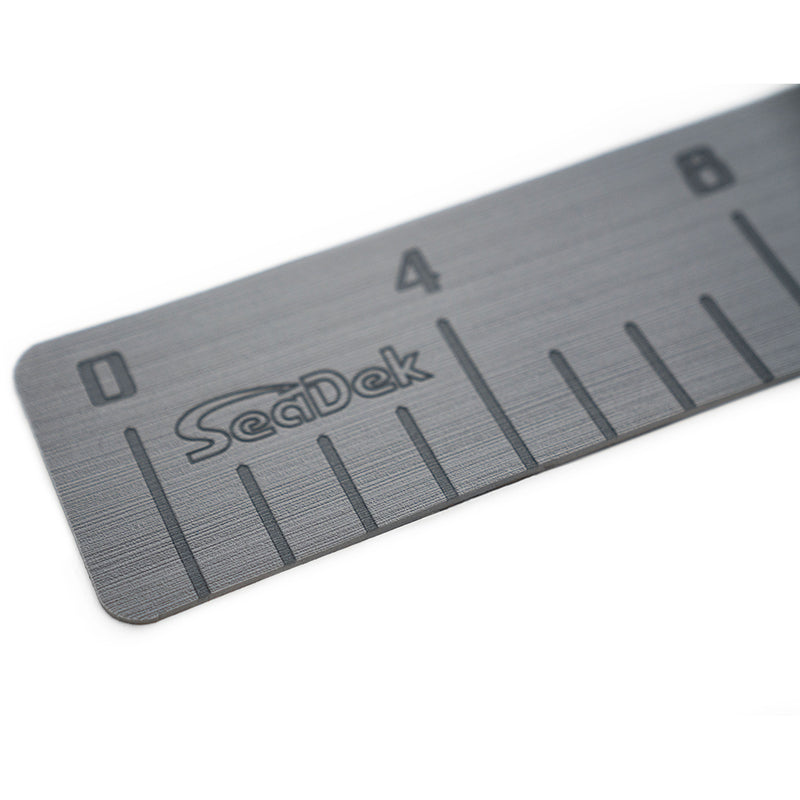 Load image into Gallery viewer, SeaDek 36 Fish Ruler  Storm Grey wSeaDek Logo  2213580038
