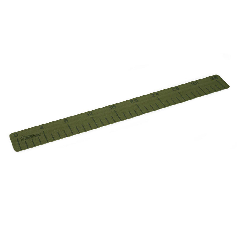Load image into Gallery viewer, SeaDek 36 Fish Ruler  Olive Green wSeaDek Logo 2213580050
