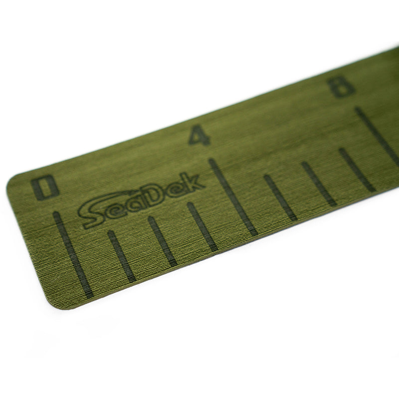 Load image into Gallery viewer, SeaDek 36 Fish Ruler  Olive Green wSeaDek Logo 2213580050
