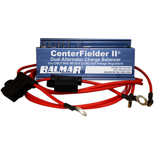 Balmar Centerfielder II 1224V wWires  2 Engines 1 Bank CFII1224