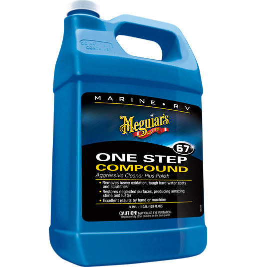 Meguiars Marine OneStep Compound  1 Gallon M6701