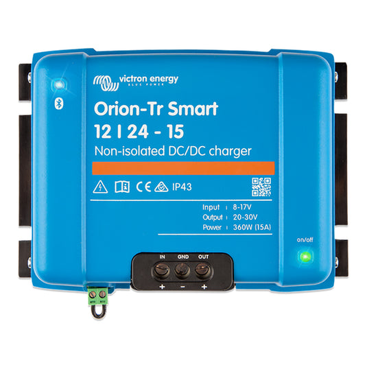 Victron OrionTR Smart 122415 15A 360W NonIsolated DCDC or Power Supply ORI122436140