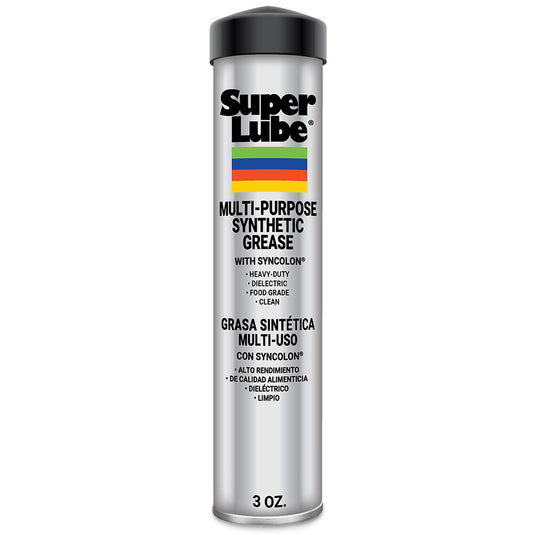 Super Lube MultiPurpose Synthetic Grease wSyncolon  3oz Cartridge 21036