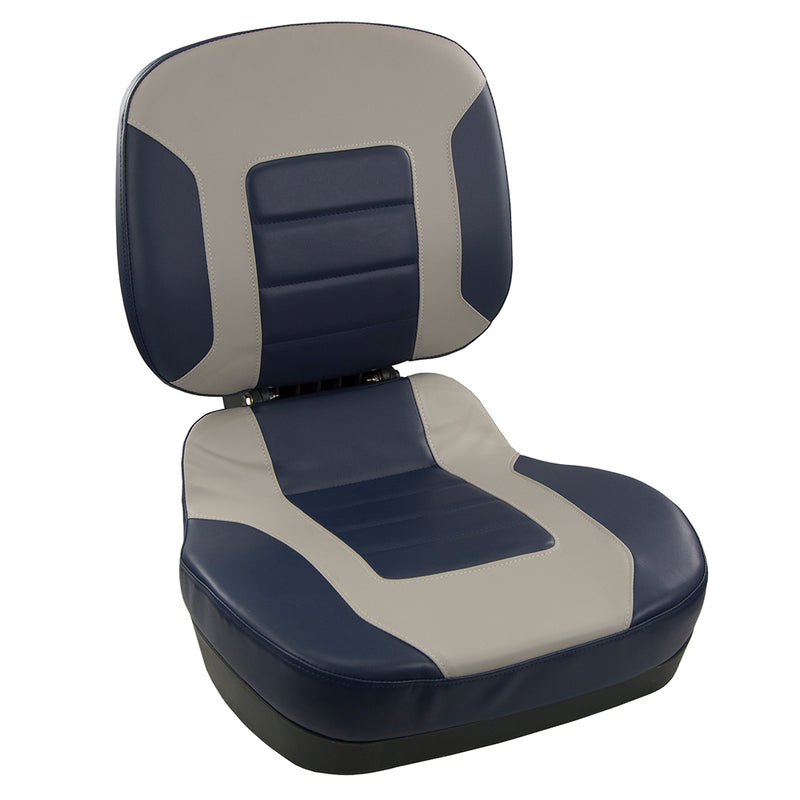 Load image into Gallery viewer, Springfield Fish Pro II Low Back Folding Seat  NavyGrey 1041519
