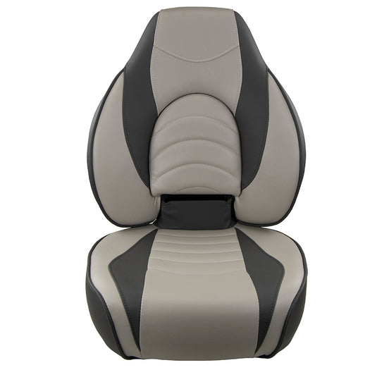 Springfield Fish Pro High Back Folding Seat  CharcoalGrey 10416341