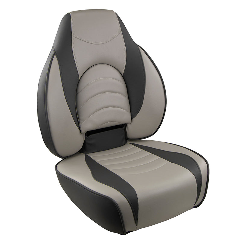 Load image into Gallery viewer, Springfield Fish Pro High Back Folding Seat  CharcoalGrey 10416341
