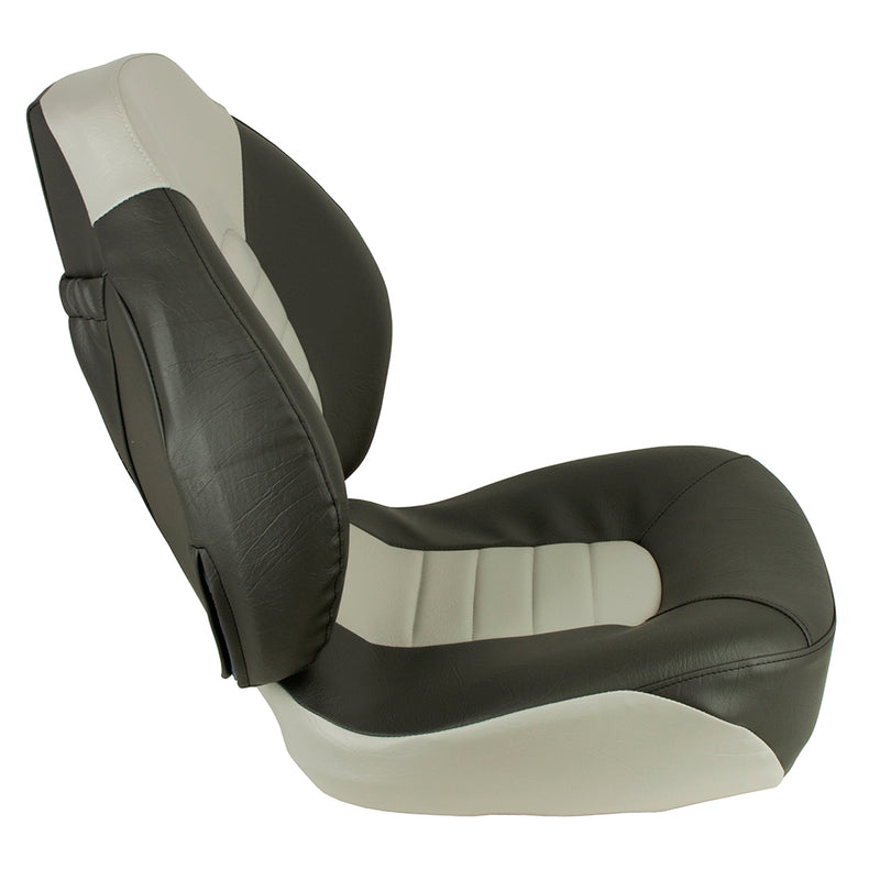 Load image into Gallery viewer, Springfield Fish Pro Mid Back Folding Seat  CharcoalGrey 1041733
