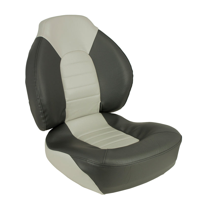 Load image into Gallery viewer, Springfield Fish Pro Mid Back Folding Seat  CharcoalGrey 1041733
