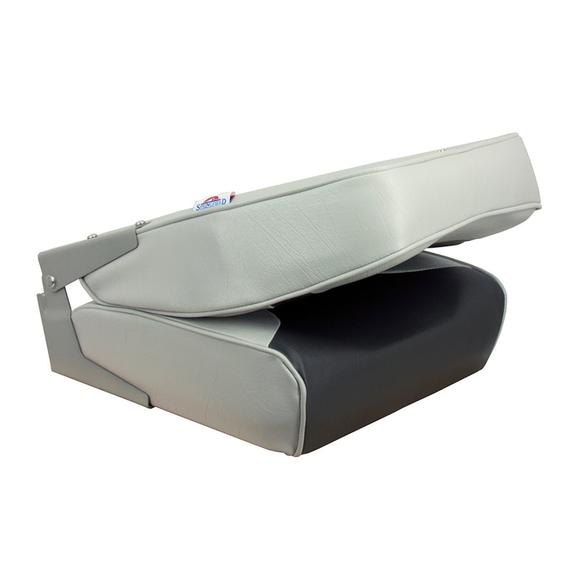 Load image into Gallery viewer, Springfield High Back MultiColor Folding Seat  GreyCharcoal 1040663

