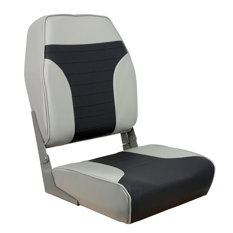 Load image into Gallery viewer, Springfield High Back MultiColor Folding Seat  GreyCharcoal 1040663
